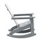 Flash Furniture Gray Modern Poly Resin Adirondack Rockers, PK 2 JJ-C14709-GY-2-GG - alternate 9